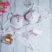 Рожевий комплект з вишивкою 80С. Код: С134